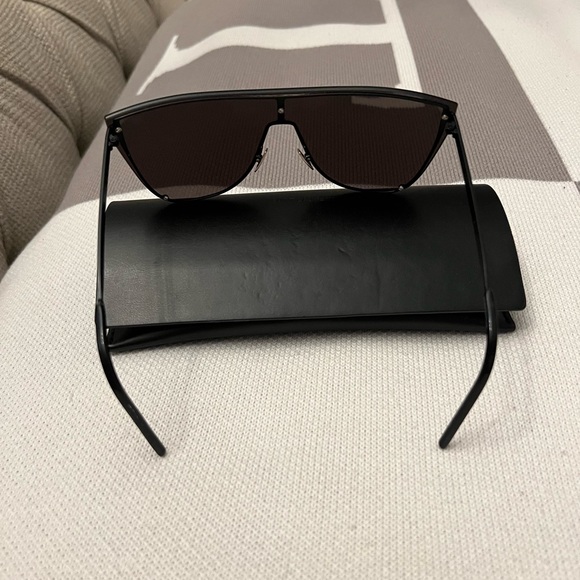 Saint Laurent sunglasses. Purchased from Bloomingdales. - Picture 2 of 7